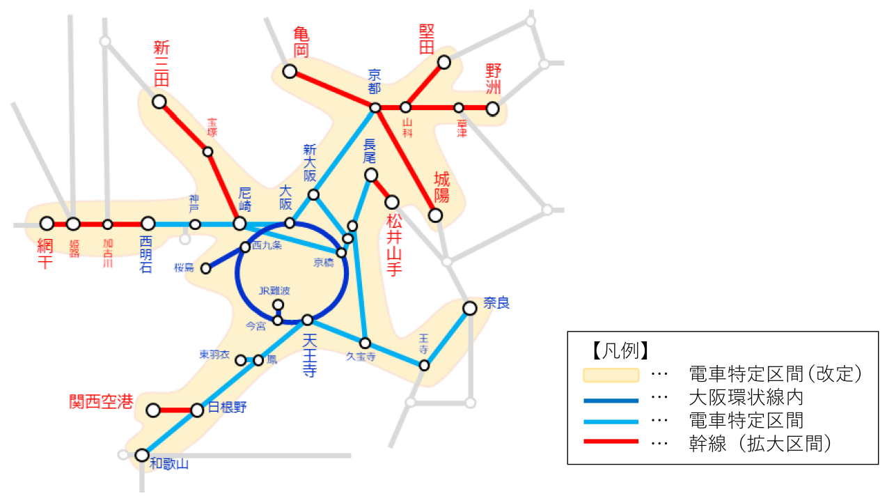 大阪電車特定区間